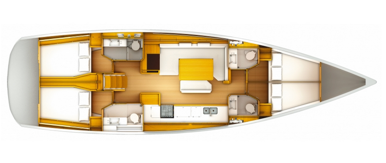 Jeanneau Sunodyssey 509 Layout 1