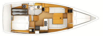 Beneteau Oceanis 38 Layout 4