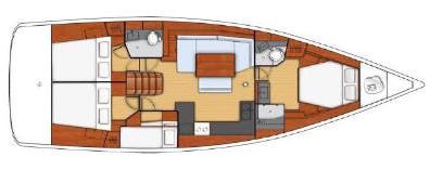 Beneteau Oceanis 48 Layout 1