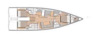 Beneteau Oceanis 54 Layout 1