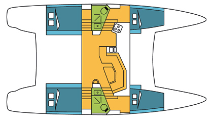 Catana-catamaran Catana 42 Layout 1