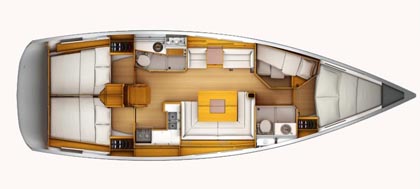 Jeanneau Sunodyssey 439 Layout 1