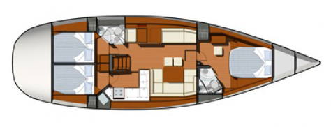 Jeanneau Sunodyssey 50ds Layout 1