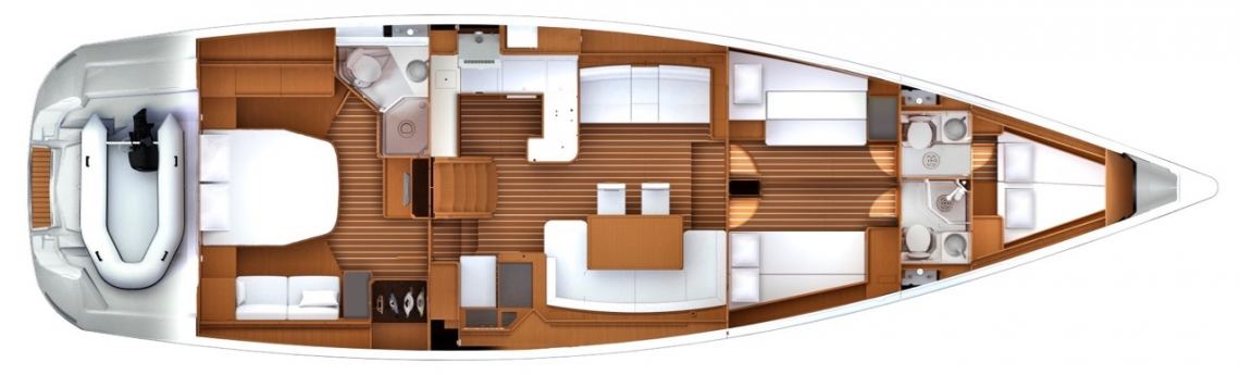 Jeanneau Jeanneau 57 Layout 0