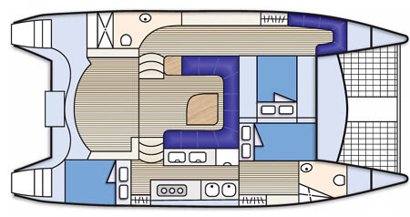 Seawind-catamaran Seawind 1160 Layout 1