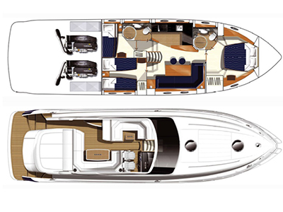 Princess-yachts Princessv 53 Layout 1