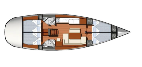 Jeanneau Sunodyssey 44i Layout 0