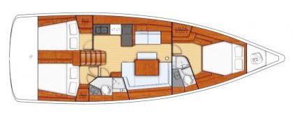 Beneteau Oceanis 45 Layout 1