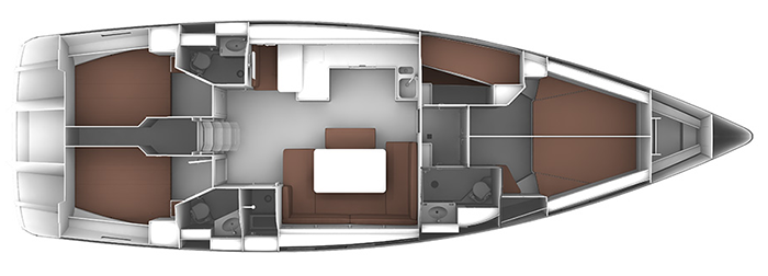 Bavaria-yachts Bavaria 51 Layout 1