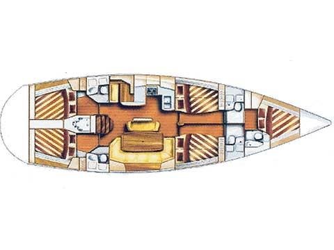 Bavaria-yachts Bavaria 51 Layout 1