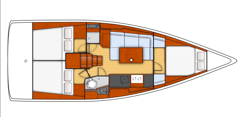 Jeanneau Sunodyssey 379 Layout 1