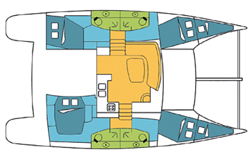 Fountaine-pajot Orana 44 Layout 1