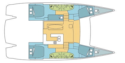 Fountaine-pajot Salina 48 Layout 1