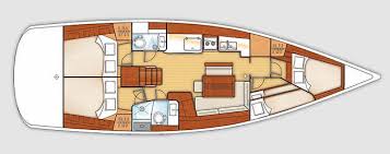 Beneteau Oceanis 46 Layout 2