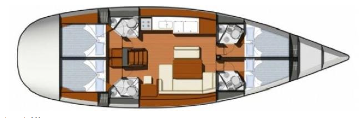 Jeanneau Sunodyssey 49i Layout 0