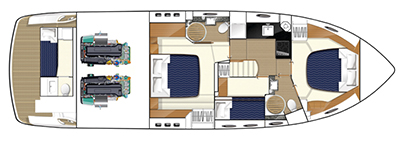 Princess-yachts Princessp 50 Layout 1