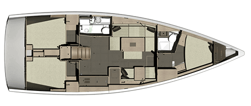 Dufour-yachts Dufour 410 Layout 1