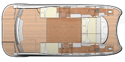 Flash-catamaran Flashcat 435 Layout 1