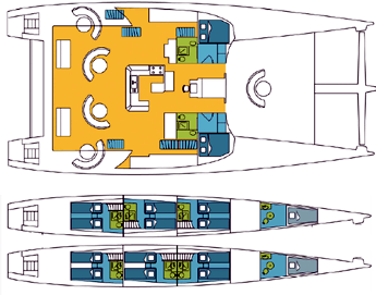 Catana-catamaran Poncin 82 Layout 1