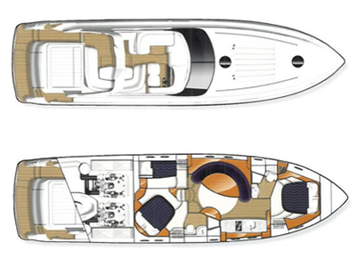 Princess-yachts Princessv 58 Layout 1