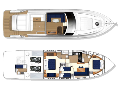 Princess-yachts Princessv 62 Layout 1