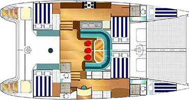 Fountaine-pajot Venezia 42 Layout 1
