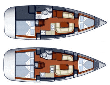 Jeanneau Sunodyssey 36i Layout 1