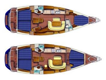 Jeanneau Sunodyssey 45 Layout 1