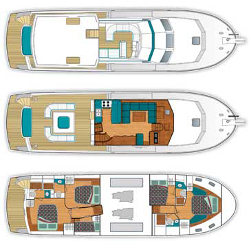 Trader-yachts Trader 585 Layout 1