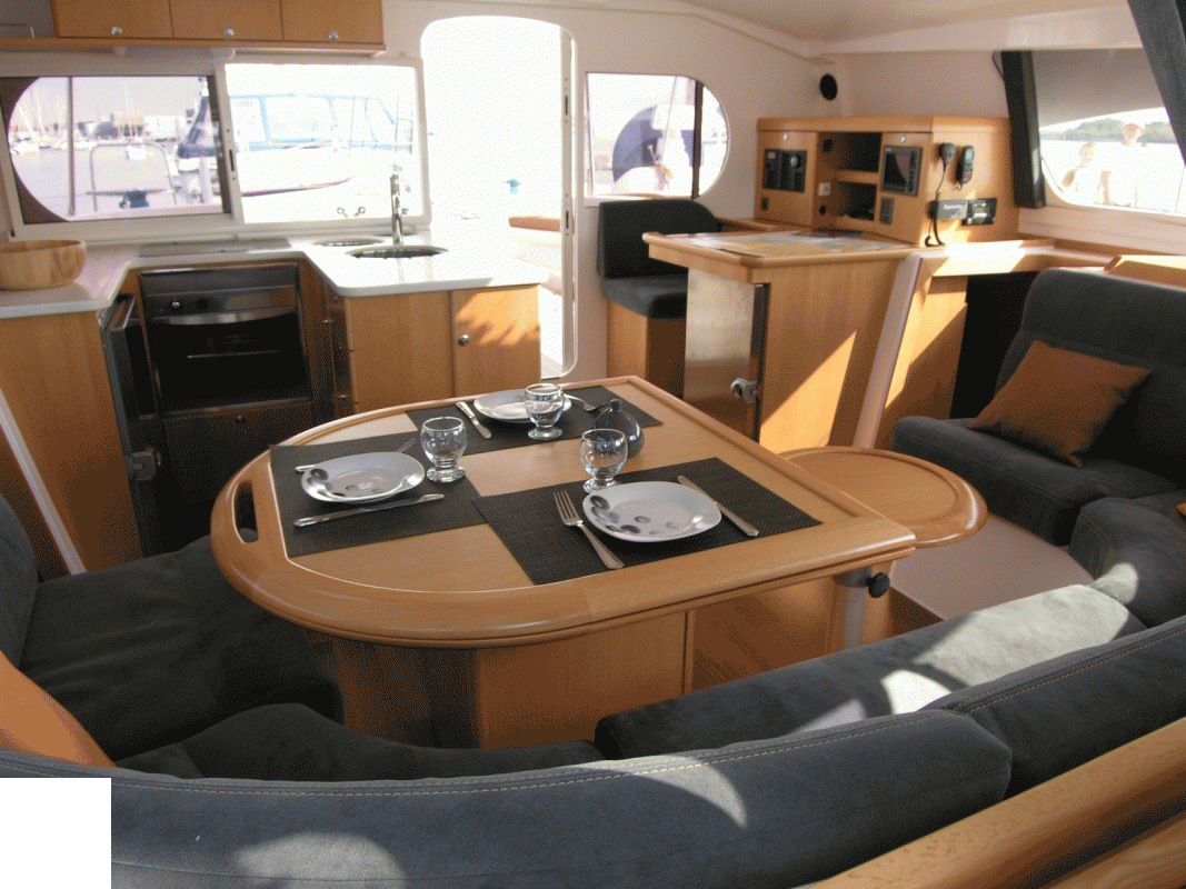 Nautitech 44 Nautitech Catamaran Interior 2