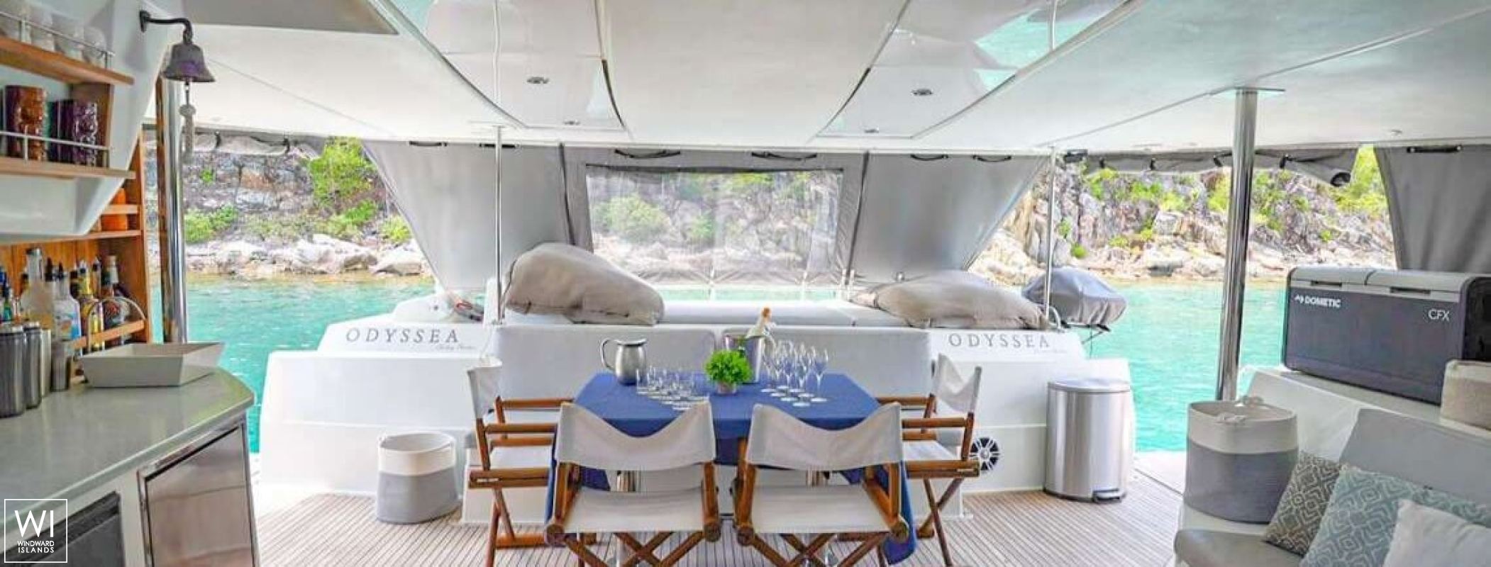 ODYSSEA  (ex SLIVOCHKA) Fountaine Pajot Sanya 57 Exterior 2