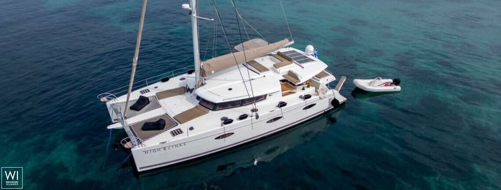 High Five (ex High Jinks) Fountaine Pajot Sanya 57 Exterior 2