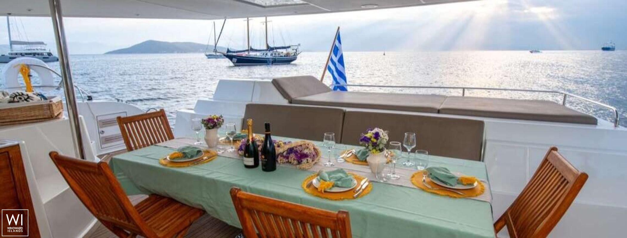 High Five (ex High Jinks) Fountaine Pajot Sanya 57 Exterior 3