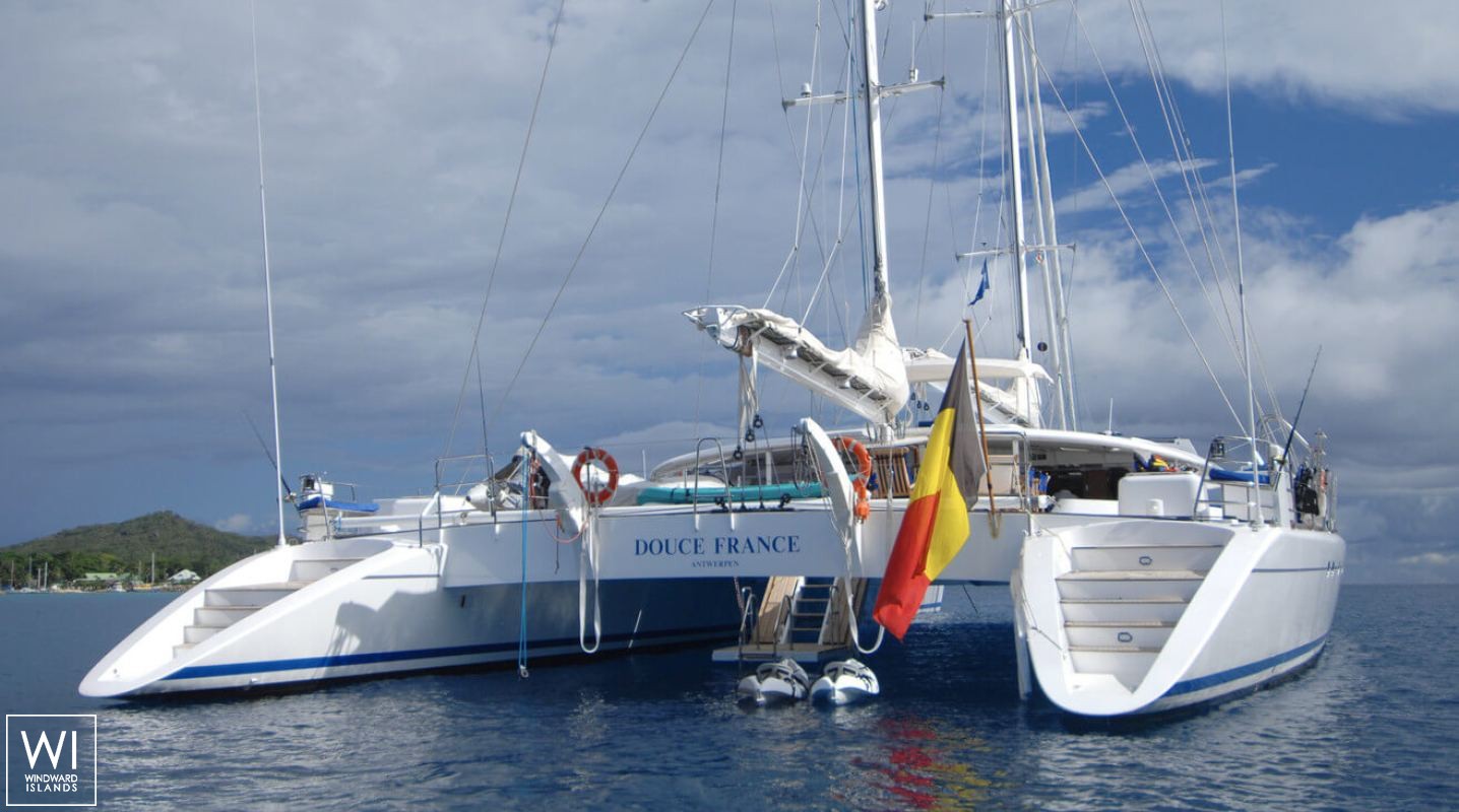 Douce France  Alu Marine Catamaran 42M Exterior 3