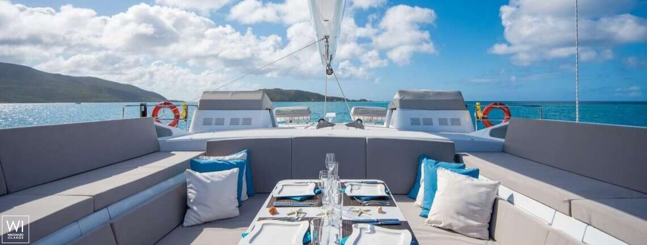 Bella Vita (ex Necker Belle) CMN Catamaran 32M Exterior 1