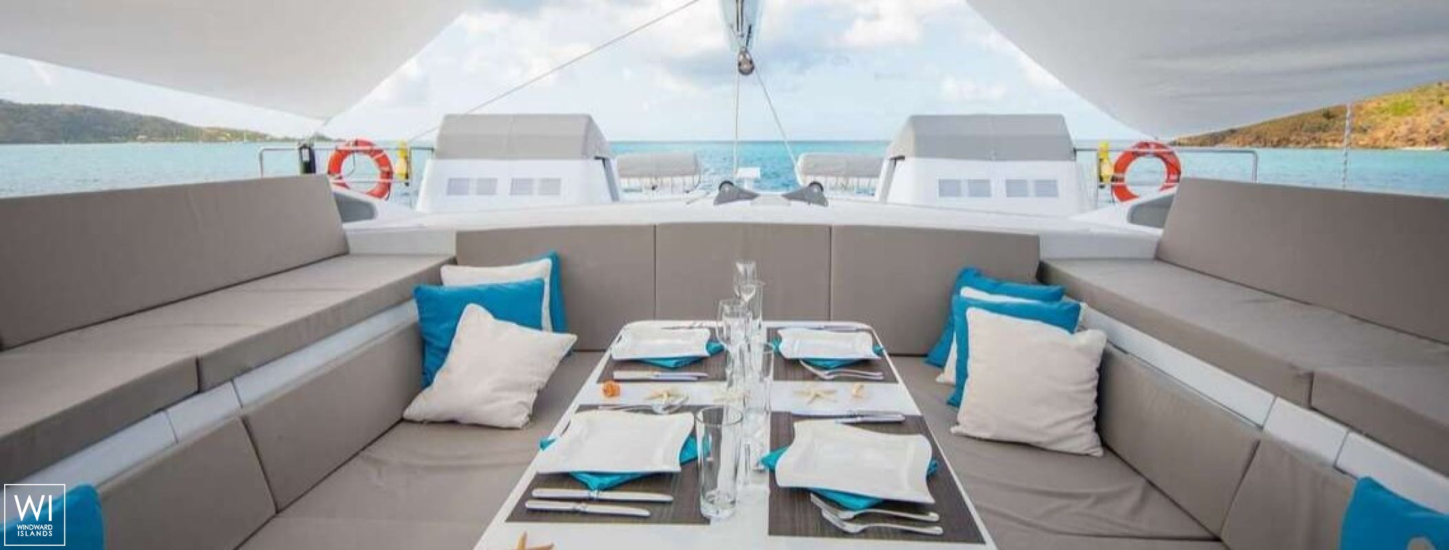 Bella Vita (ex Necker Belle) CMN Catamaran 32M Exterior 1