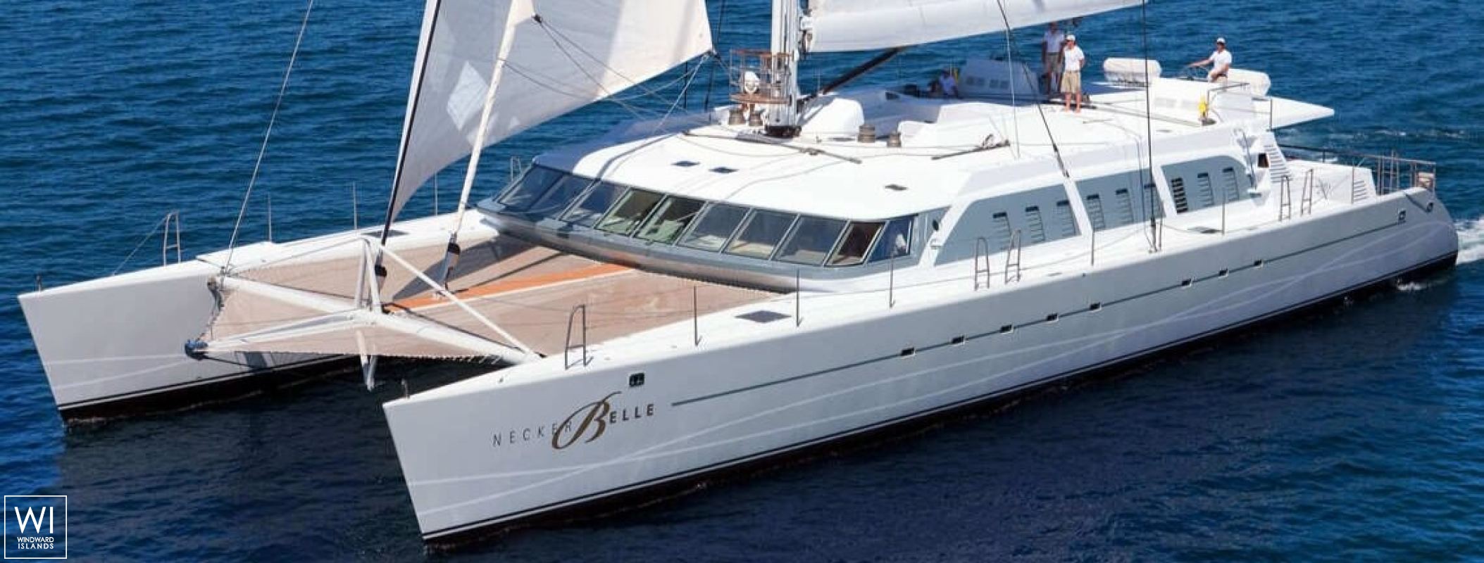 Bella Vita (ex Necker Belle) CMN Catamaran 32M Exterior 1
