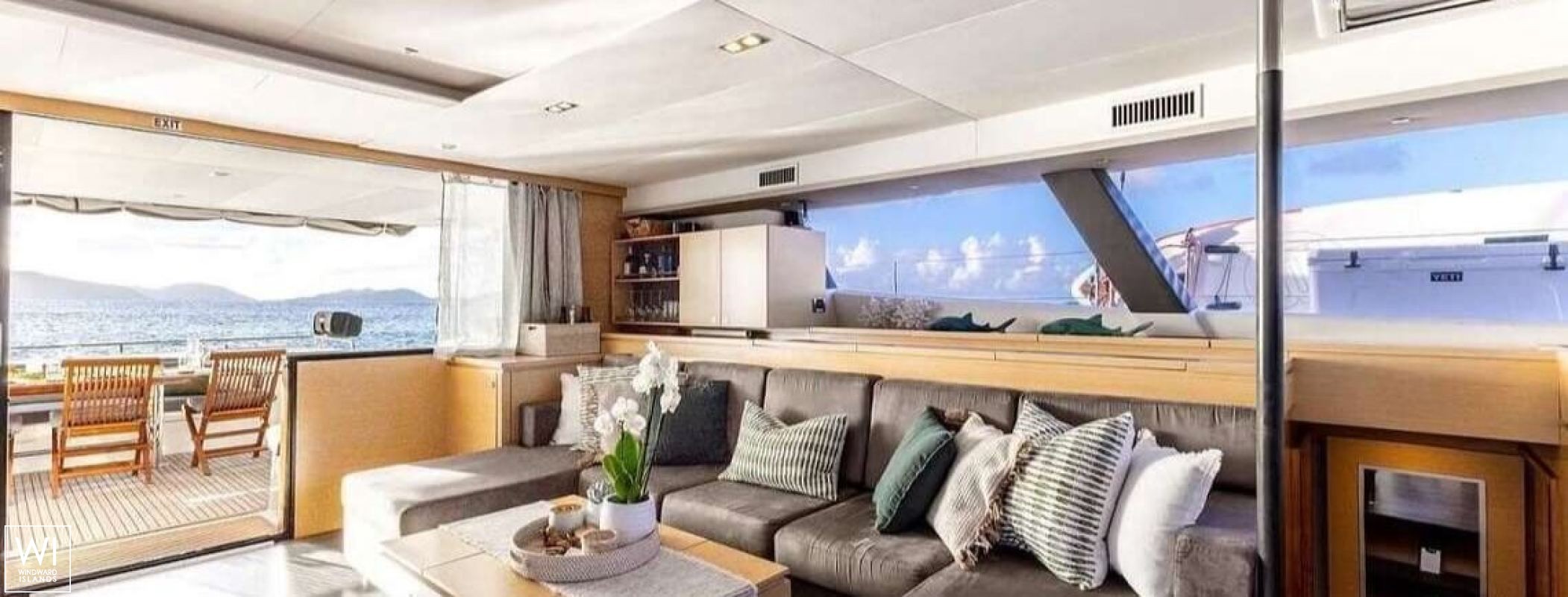 True Story  Fountaine Pajot Victoria 67' Interior 1