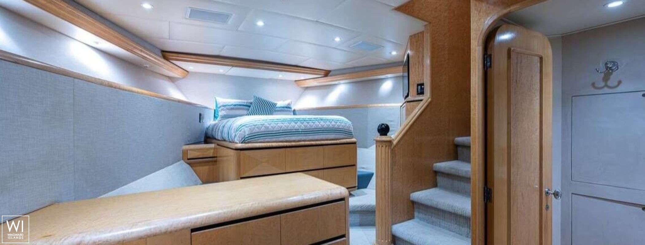 DENISE ROSE  Broward Marine Yacht 33m Interior 1