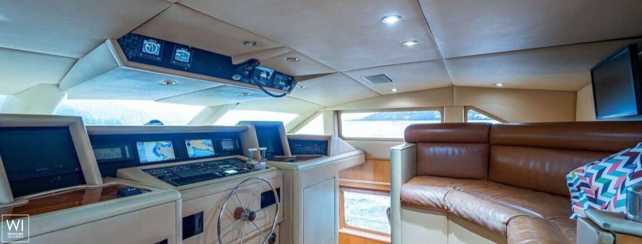 DENISE ROSE  Broward Marine Yacht 33m Interior 1