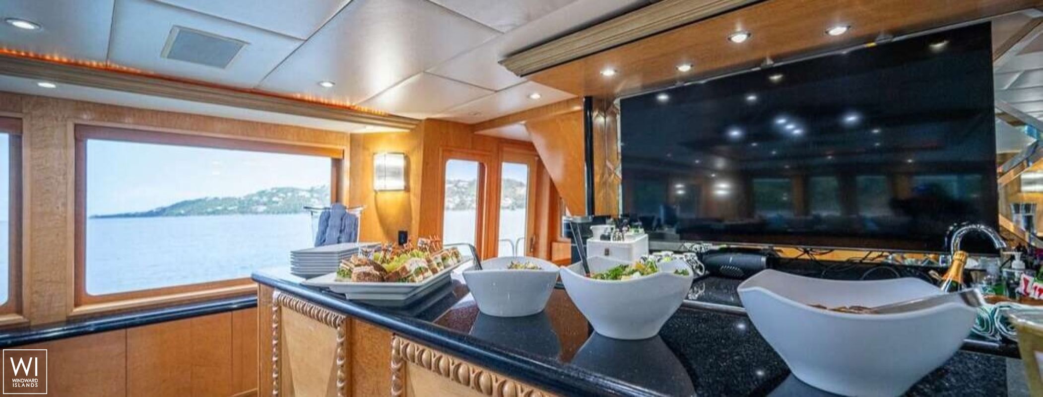 DENISE ROSE  Broward Marine Yacht 33m Interior 1