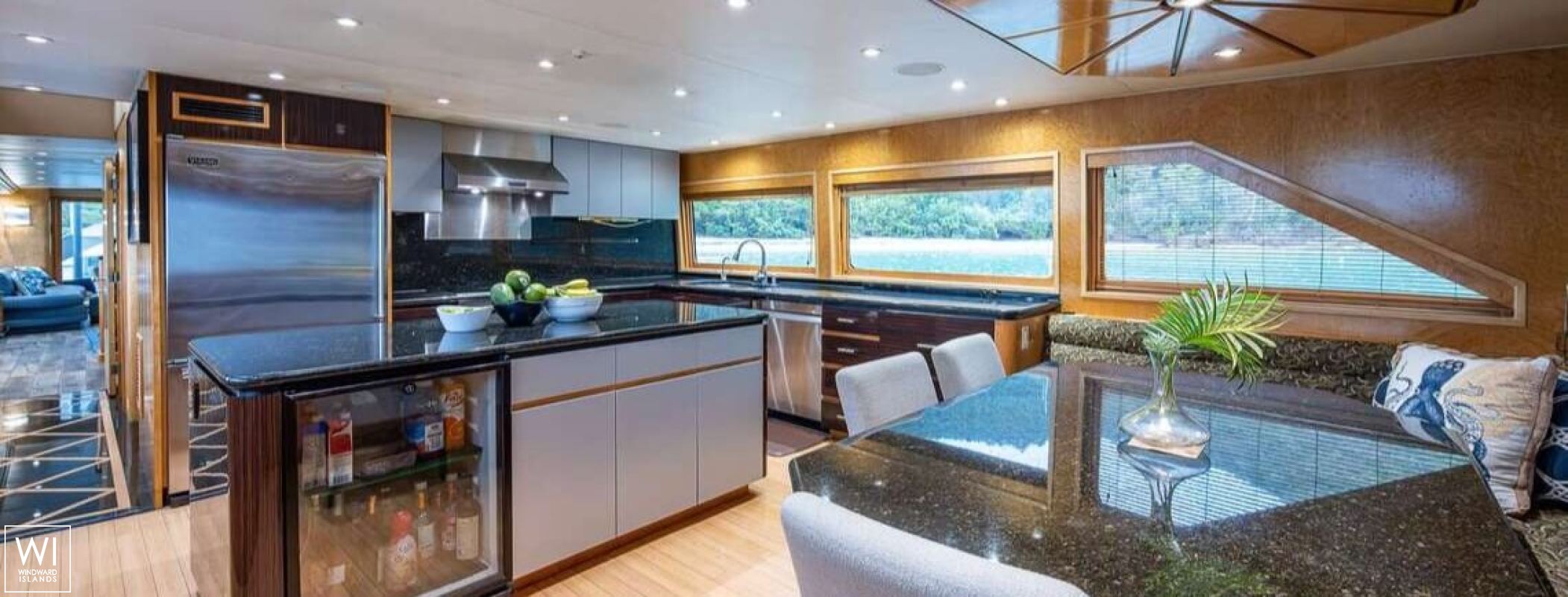 DENISE ROSE  Broward Marine Yacht 33m Interior 1