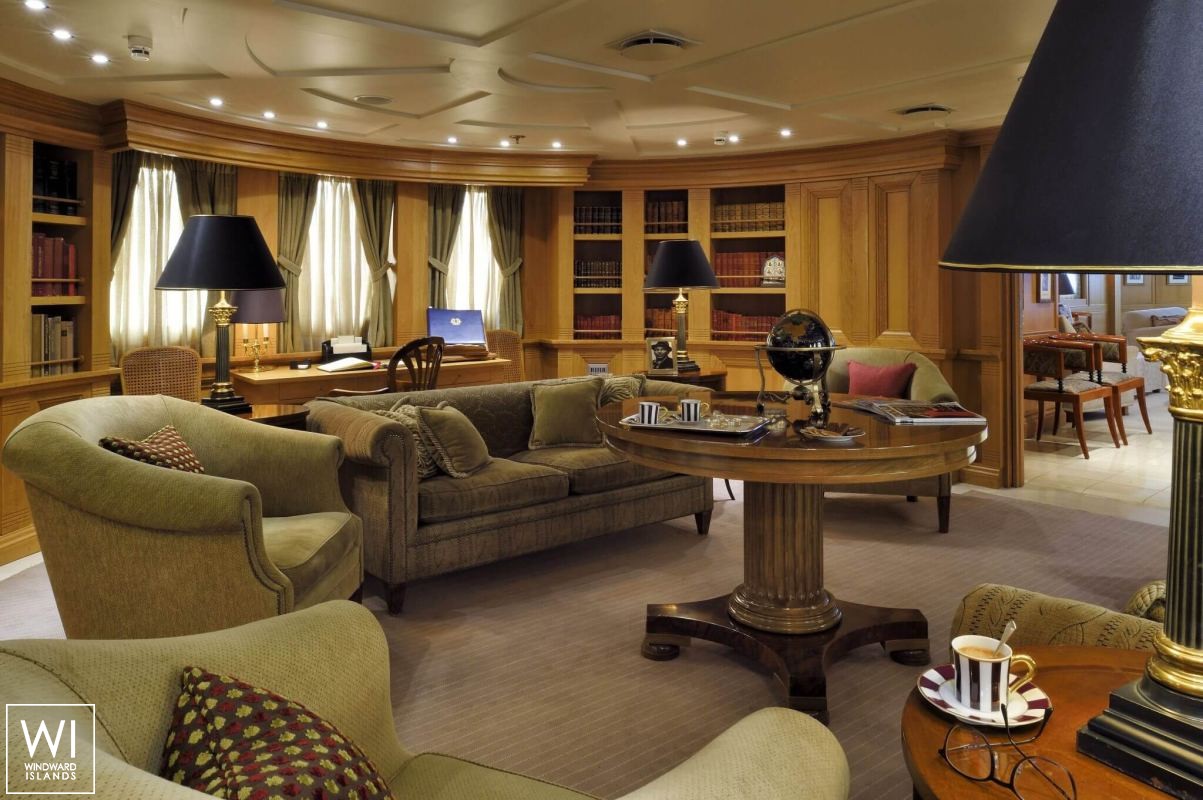 Christina O   Yacht 99M Interior 14