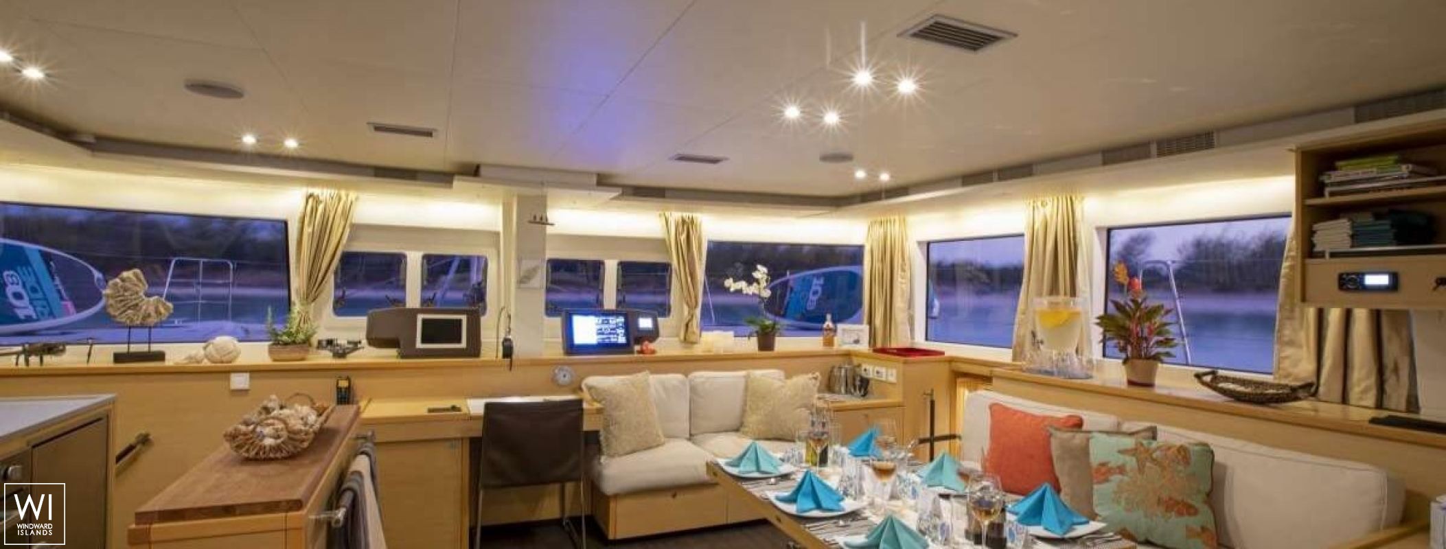 WHISPERS II  Lagoon Catamaran Lagoon 560 Interior 1