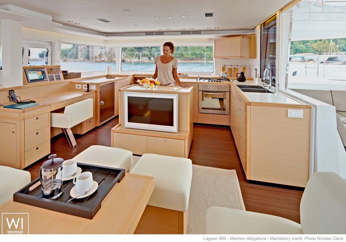 Big Gani  Lagoon Catamaran Lagoon 560 Interior 1