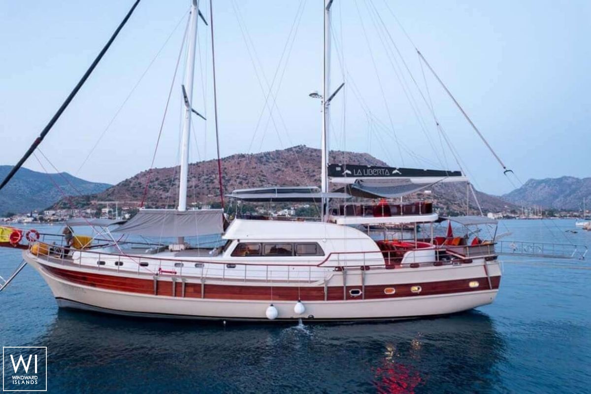 LA LIBERTA  Turkish Gulet Gulet 24M Exterior 4