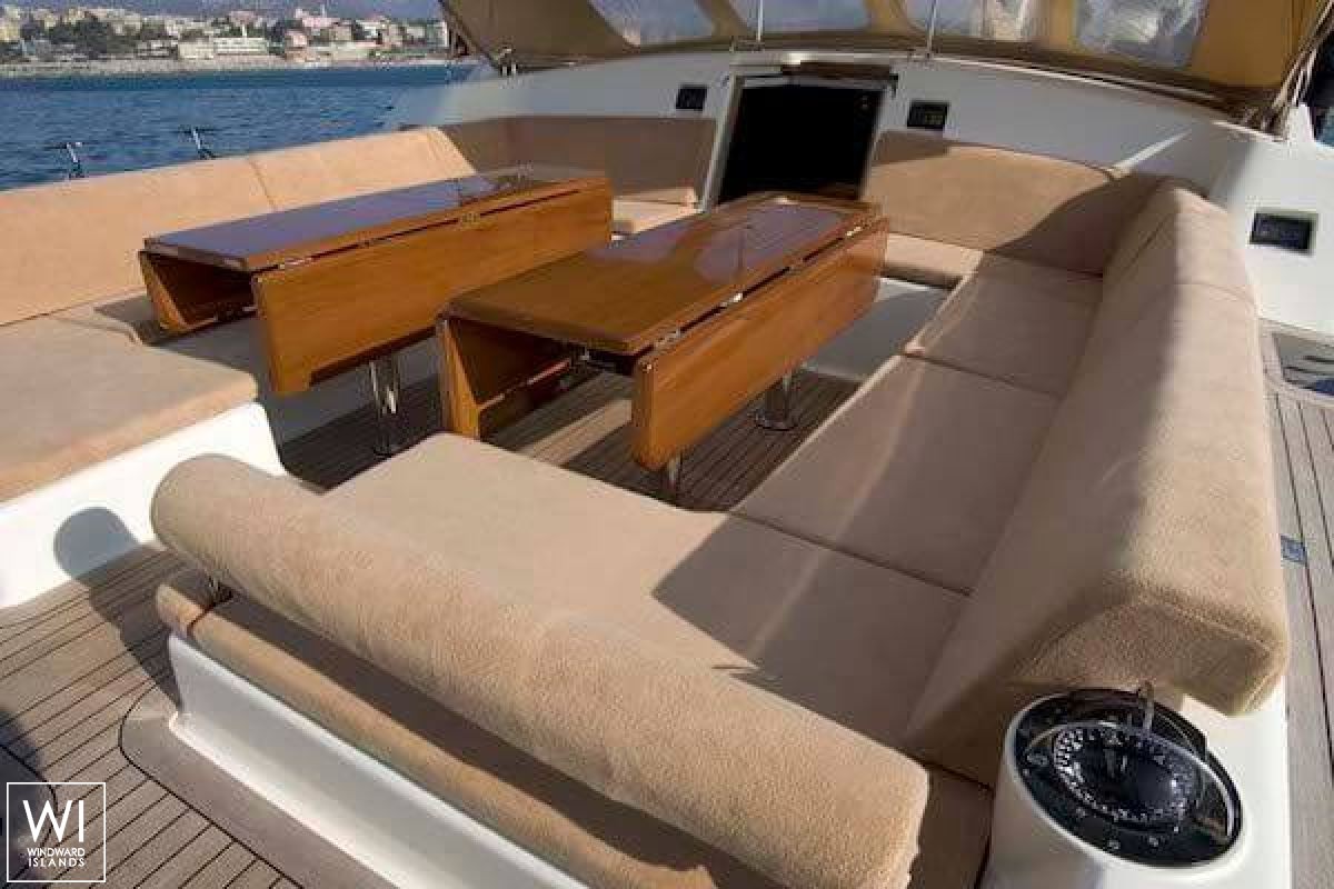 DHARMA  Southern Wind Sloop 100' Interior 1