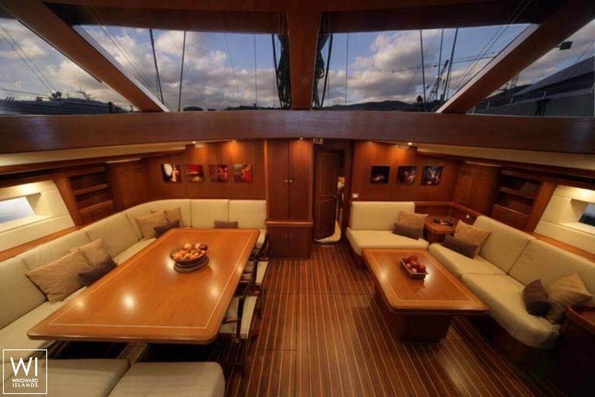 DHARMA  Southern Wind Sloop 100' Interior 5