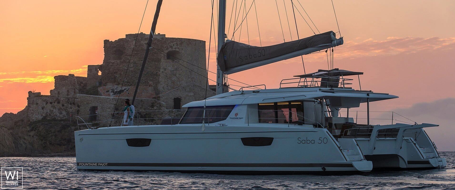 Saba 50 Fountaine Pajot Exterior 2