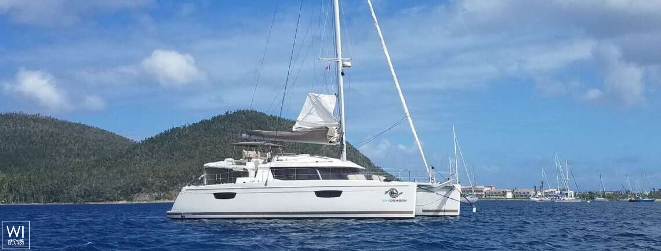 Cashmere  (ex SEA DRAGON) Fountaine Pajot Saba 50 Exterior 2
